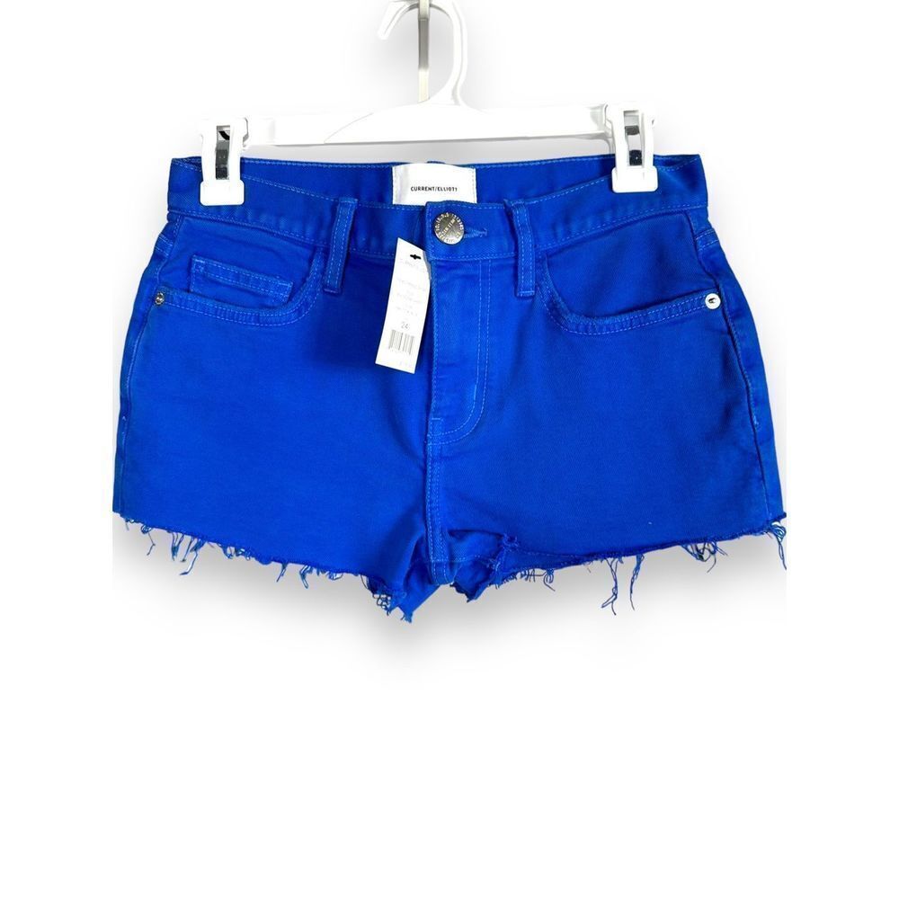 Current/Elliot The Boyfriend Short Blue NWT